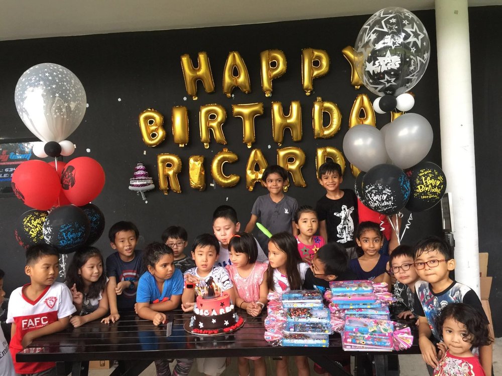 laser tag for kids birthday at east coast park