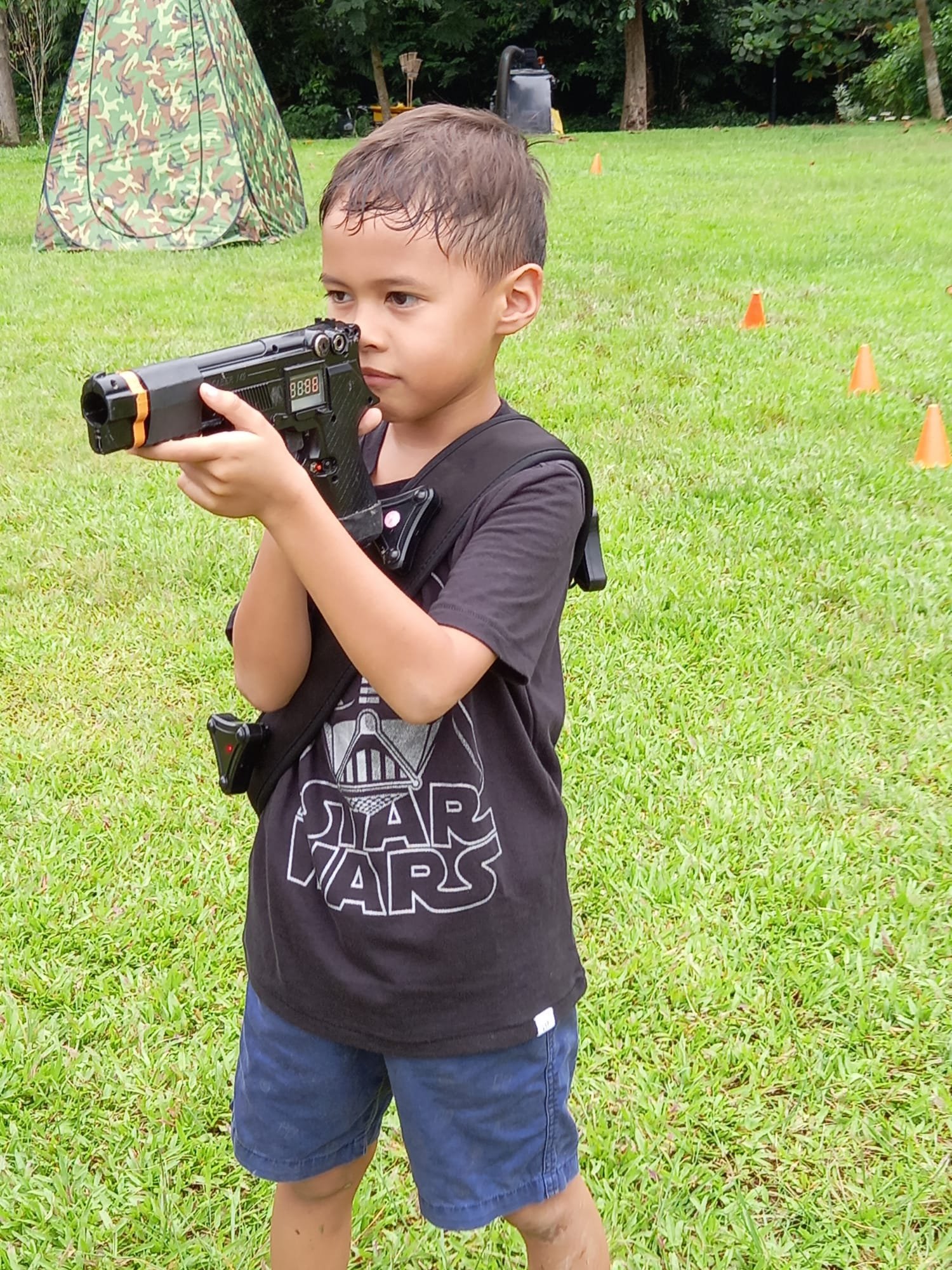 Laser Tag at Parkland Green