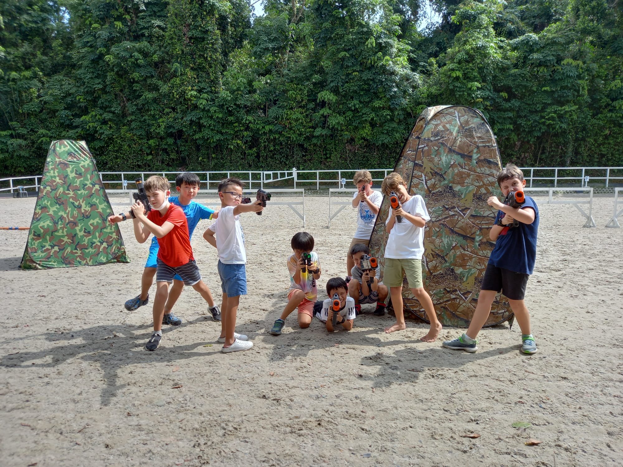 Laser Tag at Polo Club