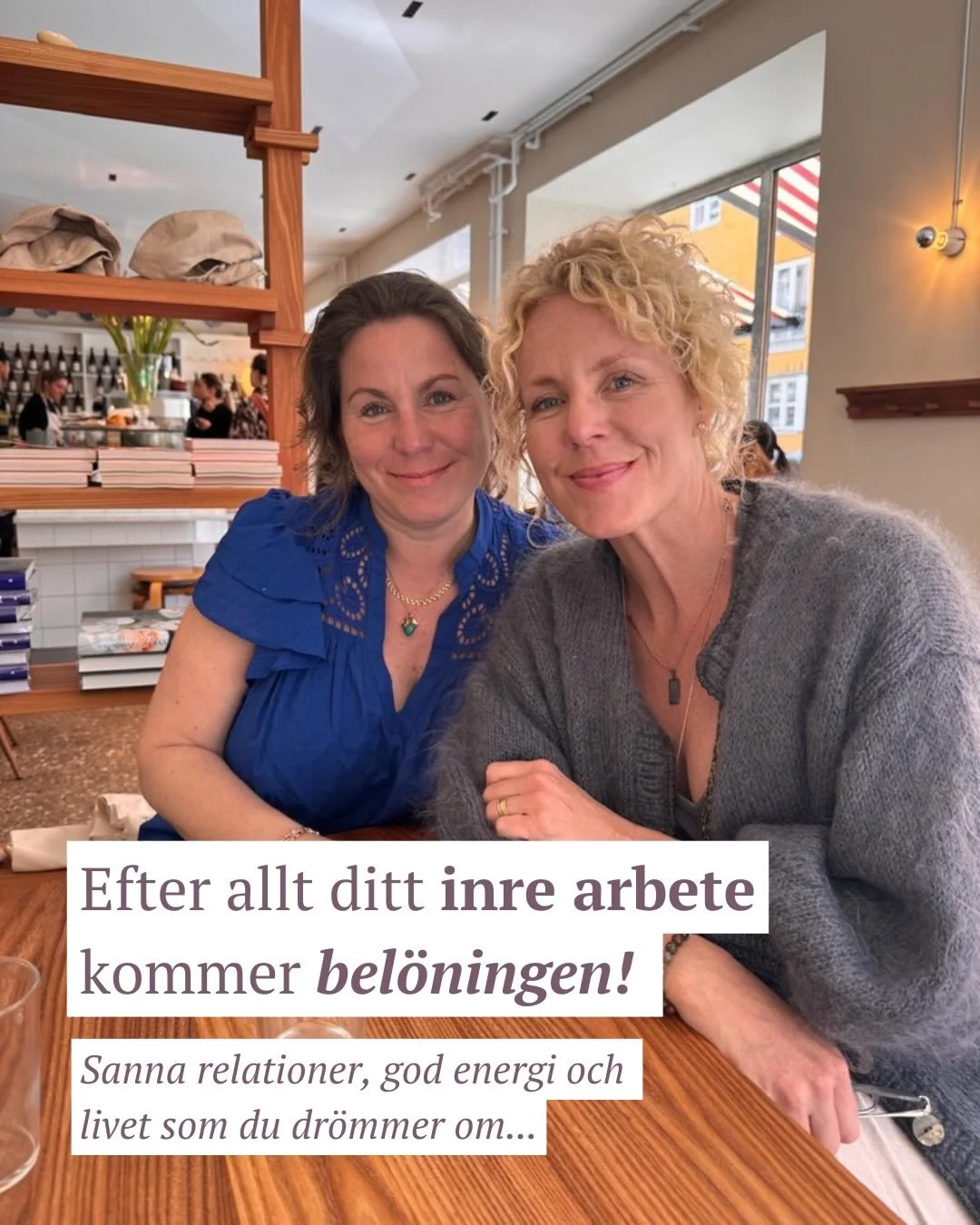 Efter allt ditt inre arbete kommer bel&ouml;ningen!✨

I g&aring;r hade jag en ljuvlig dag med tv&aring; fantastiska nya svenska v&auml;nner❤️

P&aring; ett n&auml;stan magiskt s&auml;tt b&ouml;rjade livet connecta oss med varandra via Instagram f&oum
