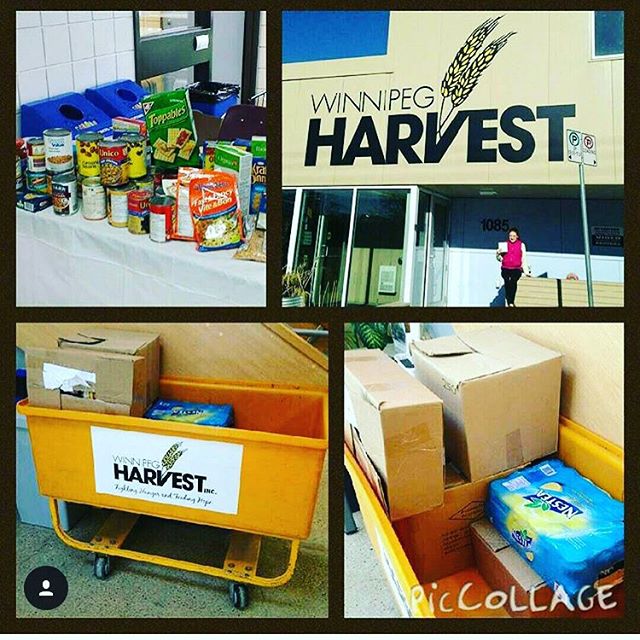 114 lbs of food collected at #mhetasage2015 ! Good job people!