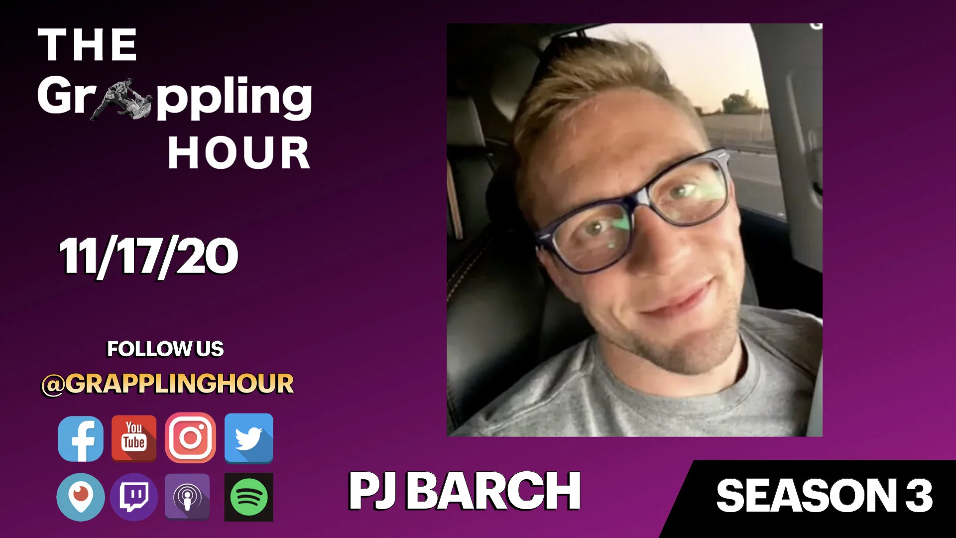 GRAPPLING HOUR with PJ Barch