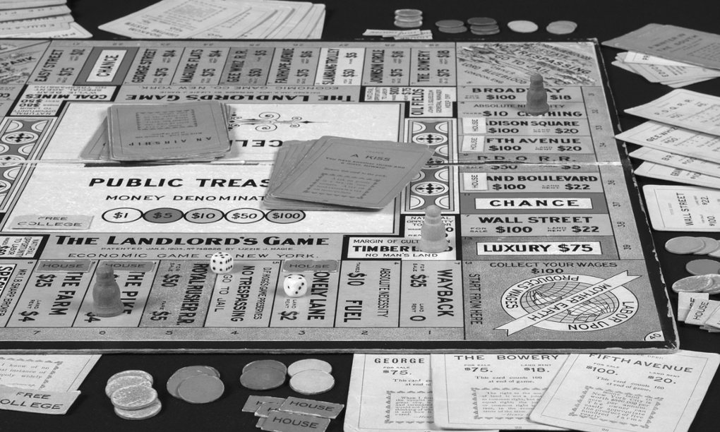 "The Landlord Game" on which Monopoly was based.