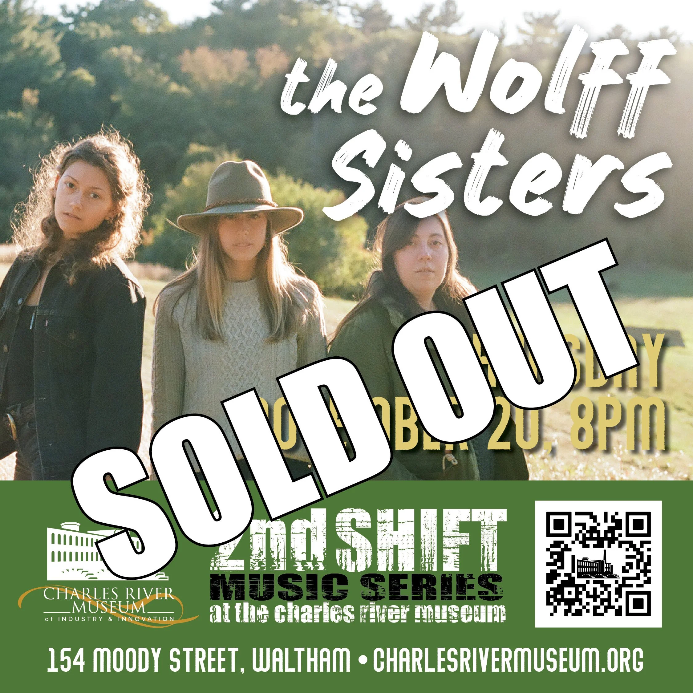 SOLD OUT 2nd SHIFT Concert: The Wolff Sisters