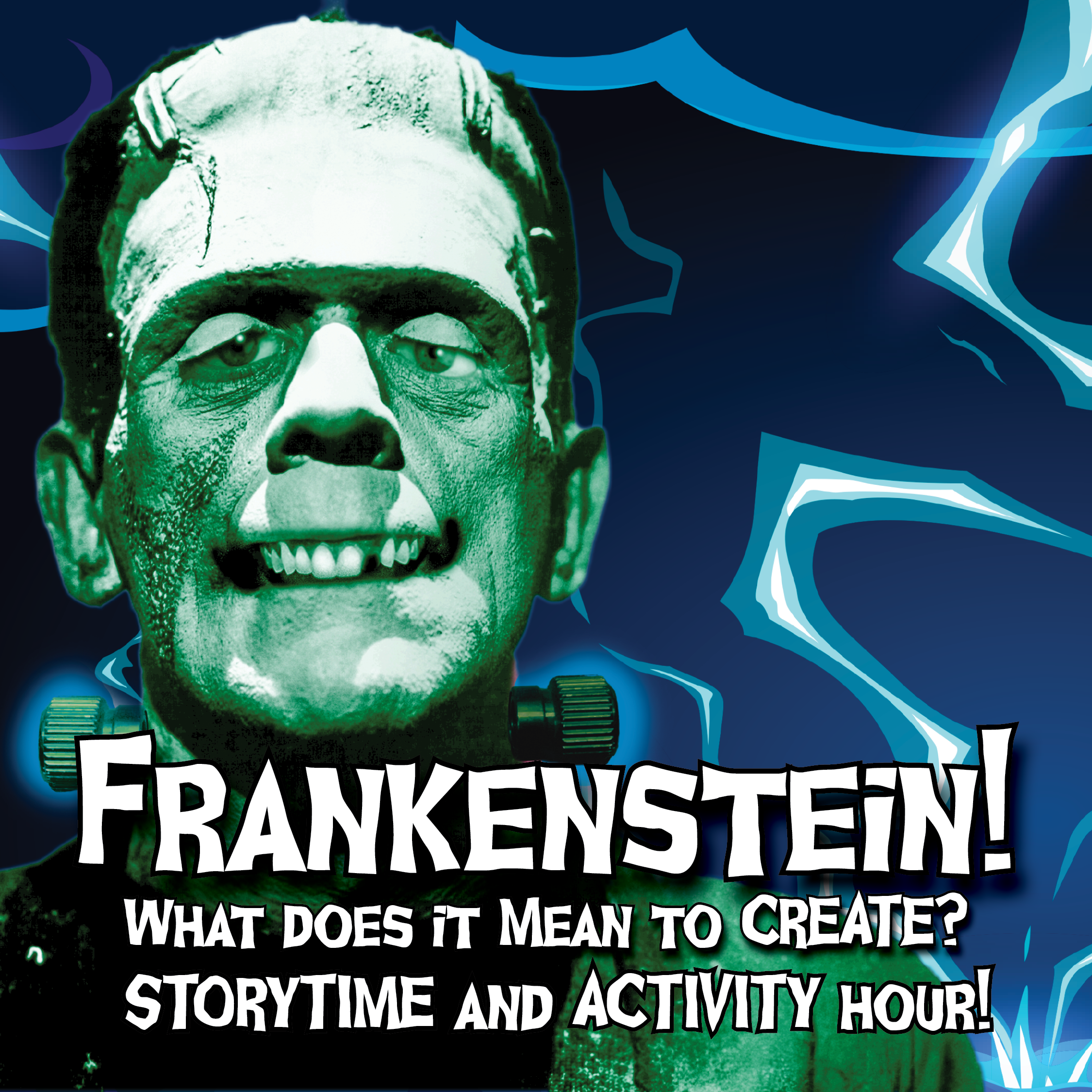 FRANKENSTEIN: What does it mean to create? A kids DROP-IN activity