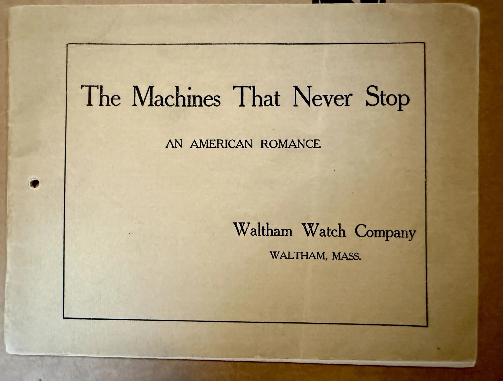 The Machines That Never Stop