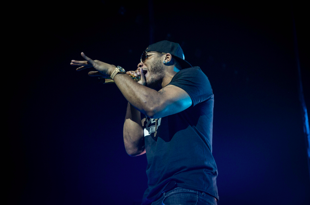Nelly performing live in Auckland thanks to Flava