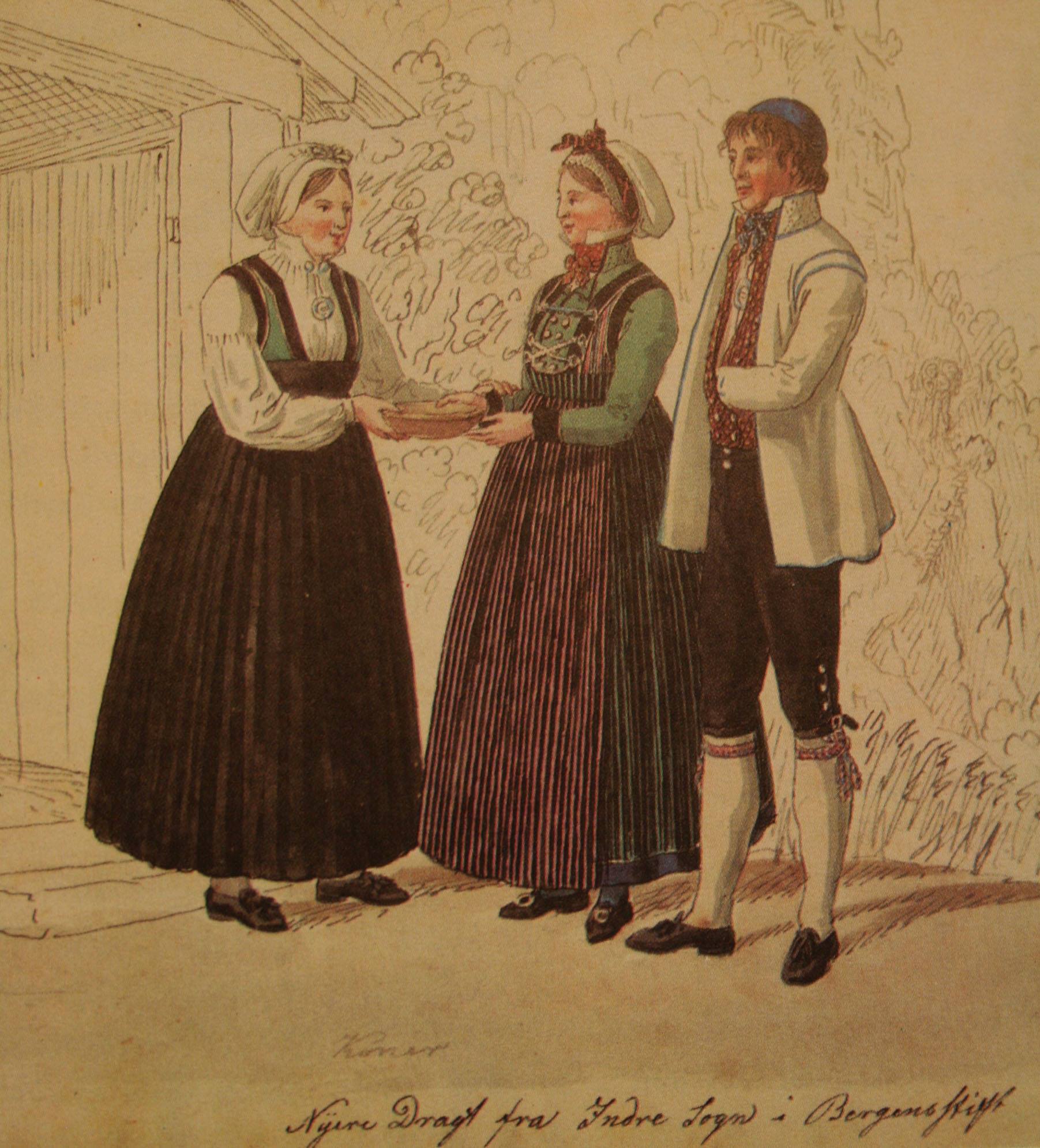 Joachim Frichs draktakvareller