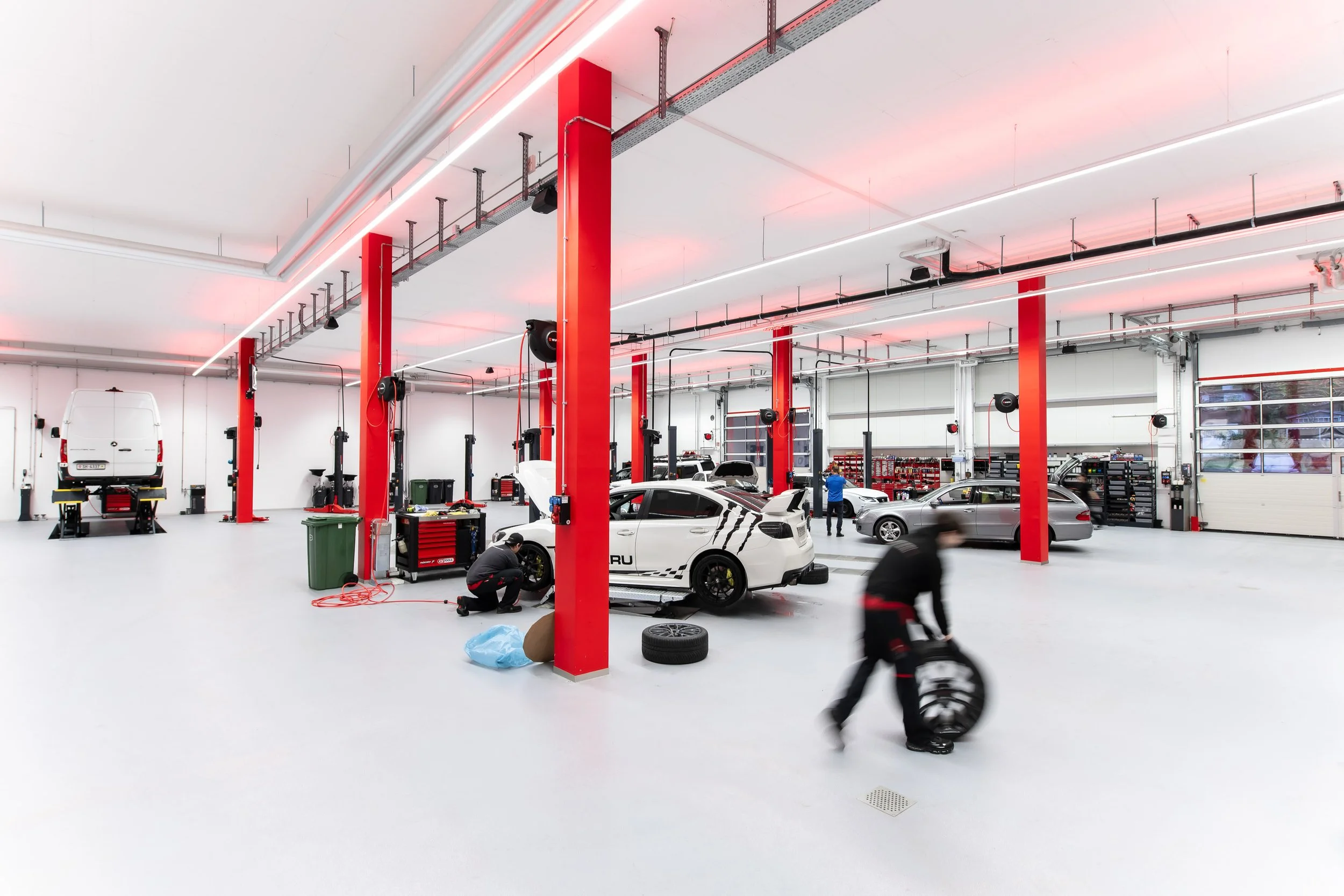 Unser Arbeiten in der neuen Werkstatt