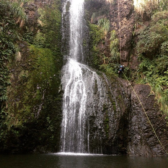 KiteKite Falls, near Piha Beach, Waitakere Ranges, Auckland NZ
