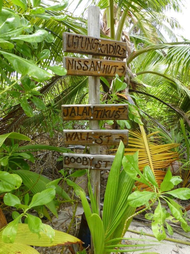 Directions on Direction Island!
