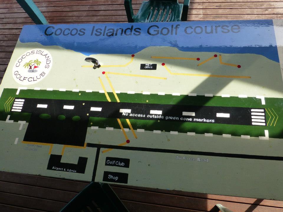 Golf Course / Airport in Cocos Keeling Islands