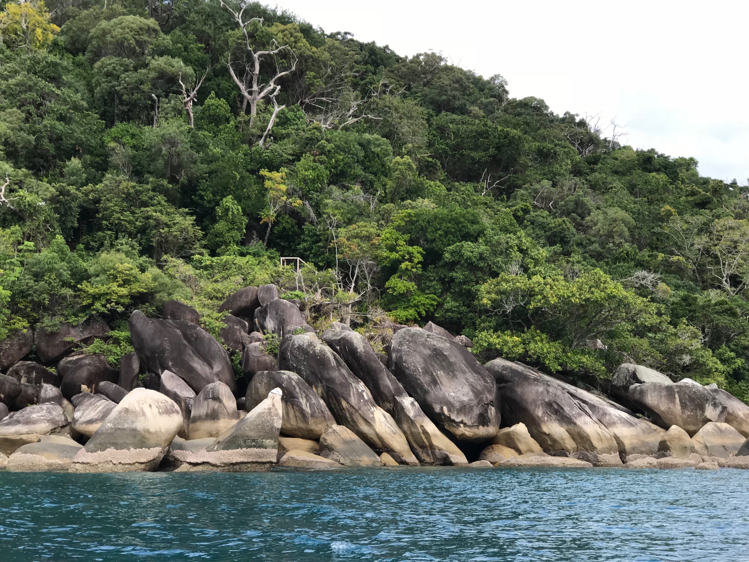 Heading to Nudey Beach