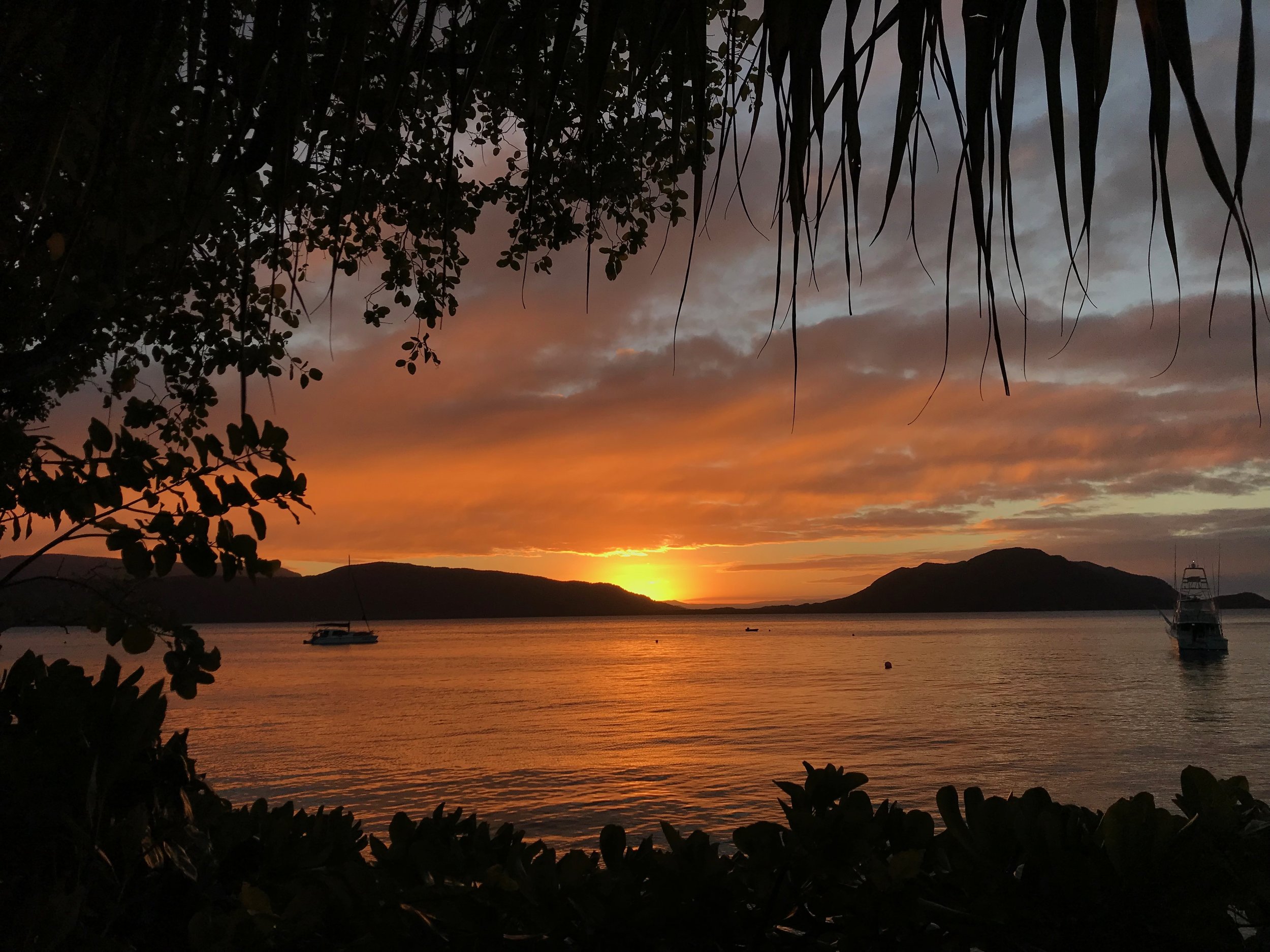 I guess its what you call a tropical sunset.