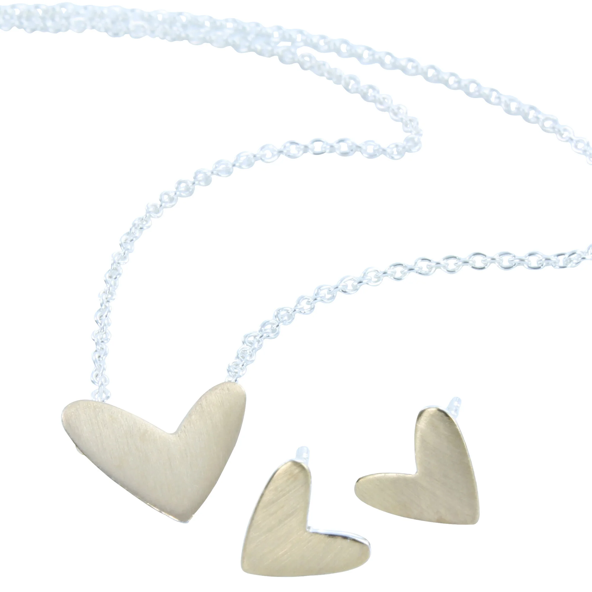 Flat Rose Heart Pendant and Earrings .jpg