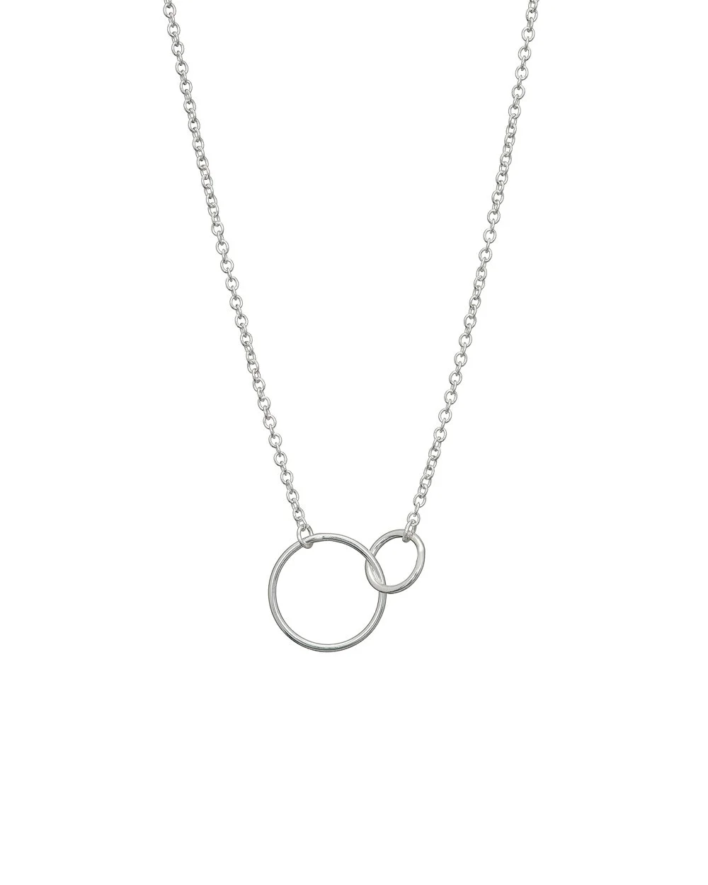 Silver Double Circle Pendant .jpg
