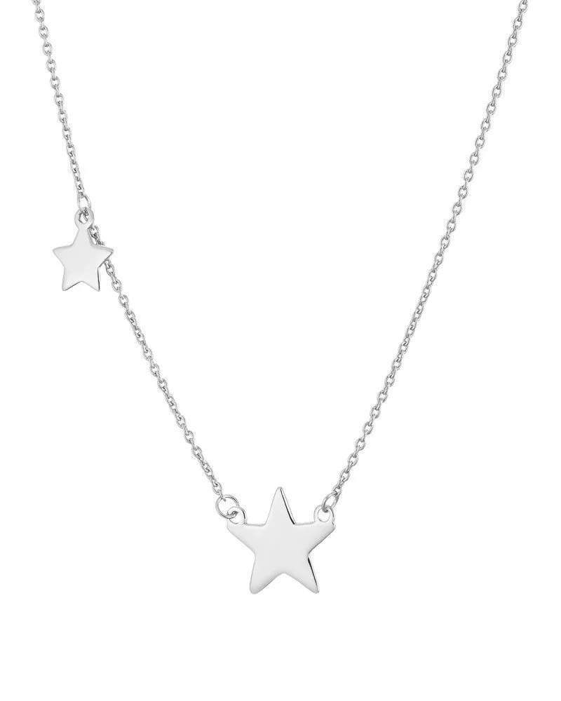 Silver Double Star Pendant .jpg