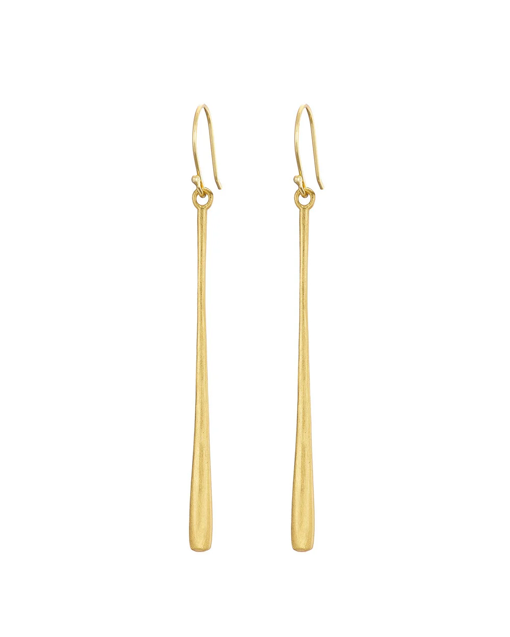 MaryK Gold Linear Drop Earrings .jpg