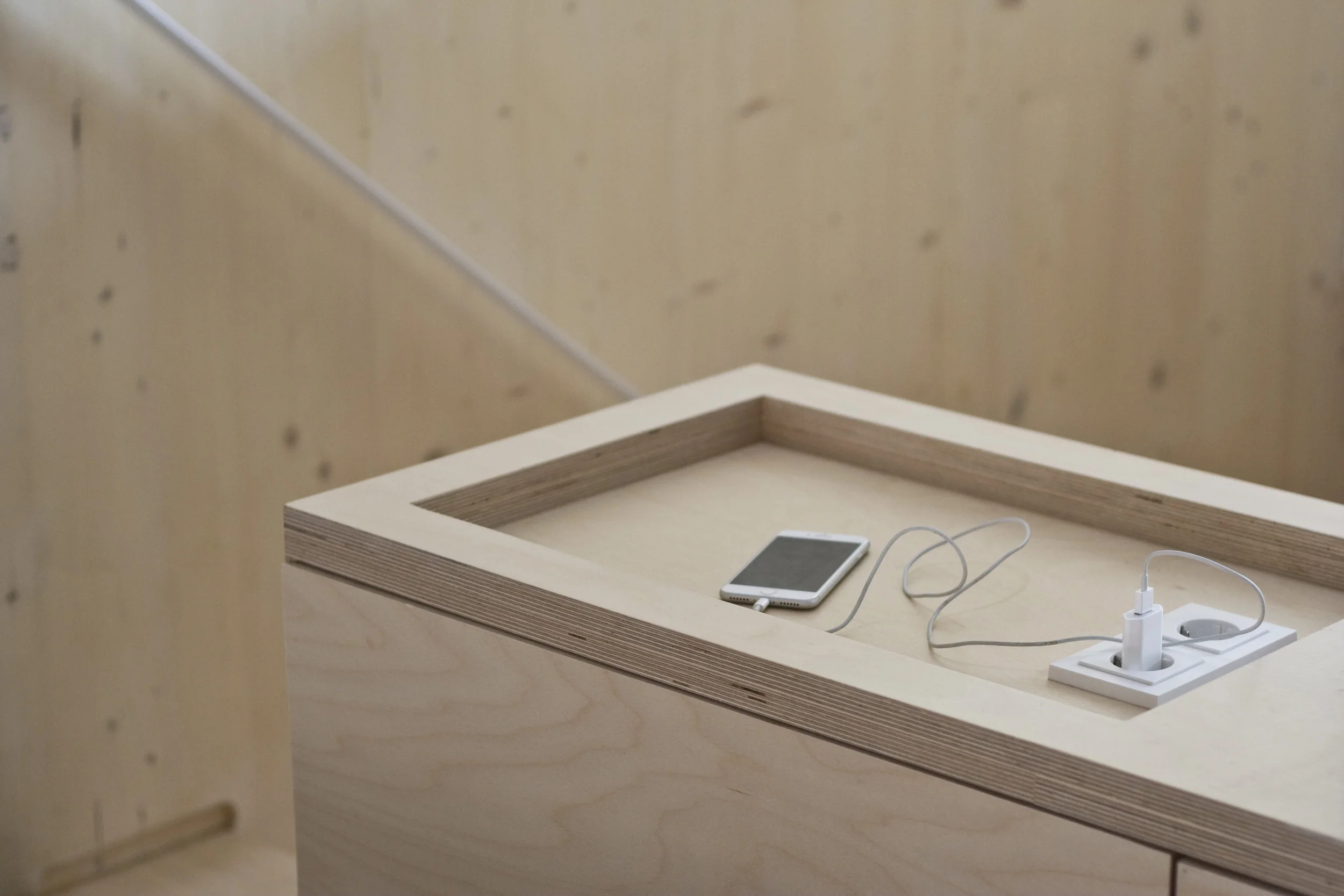 oplaadplek / charging unit