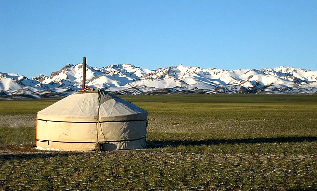 Pictured: Traditional Mongolian Ger (Yurt) Source: Wikipedia