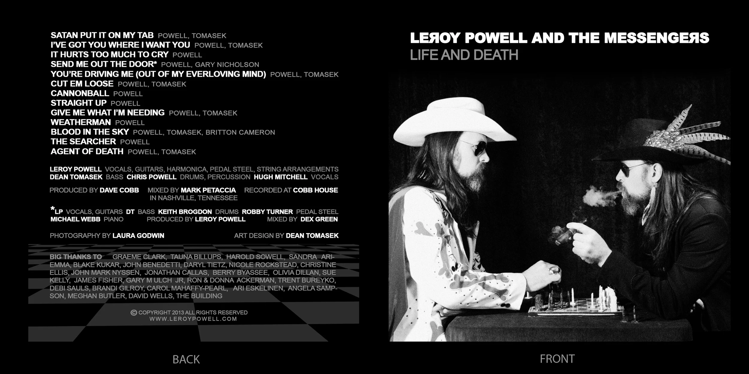 Leroy Powell And The Messengers "Life And Death"