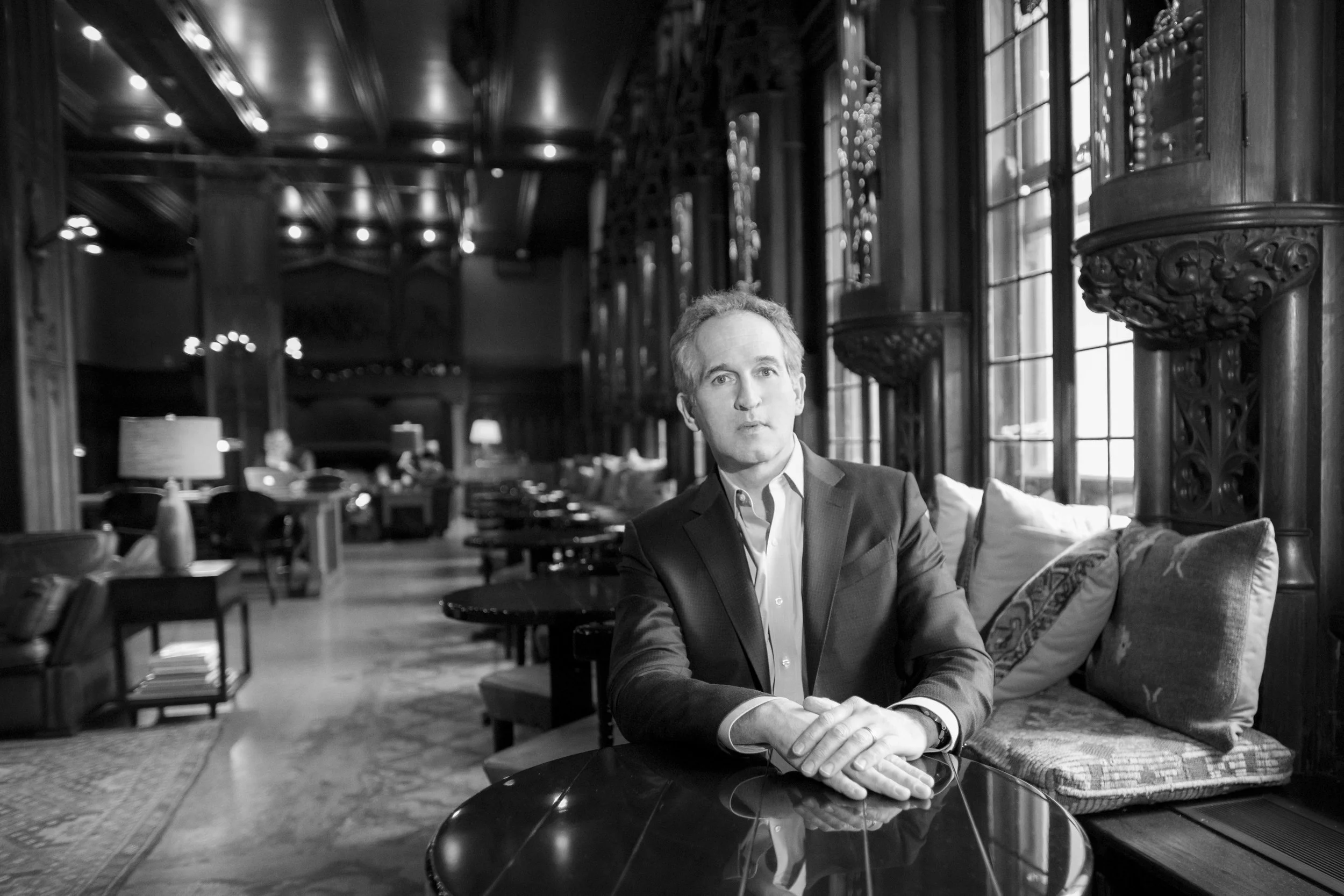 National Geographic Marine Photojournalist Brian Skerry, photographed by Zachary James Johnston at the Chicago Athletic Association