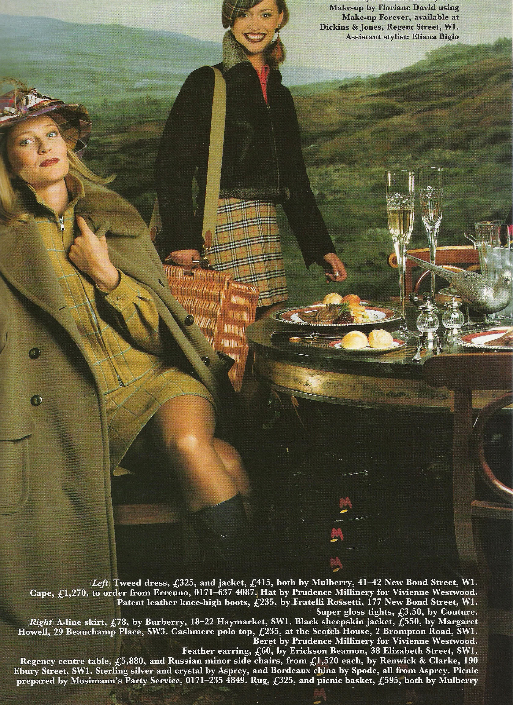 Floriane David for Country Life Magazine - London