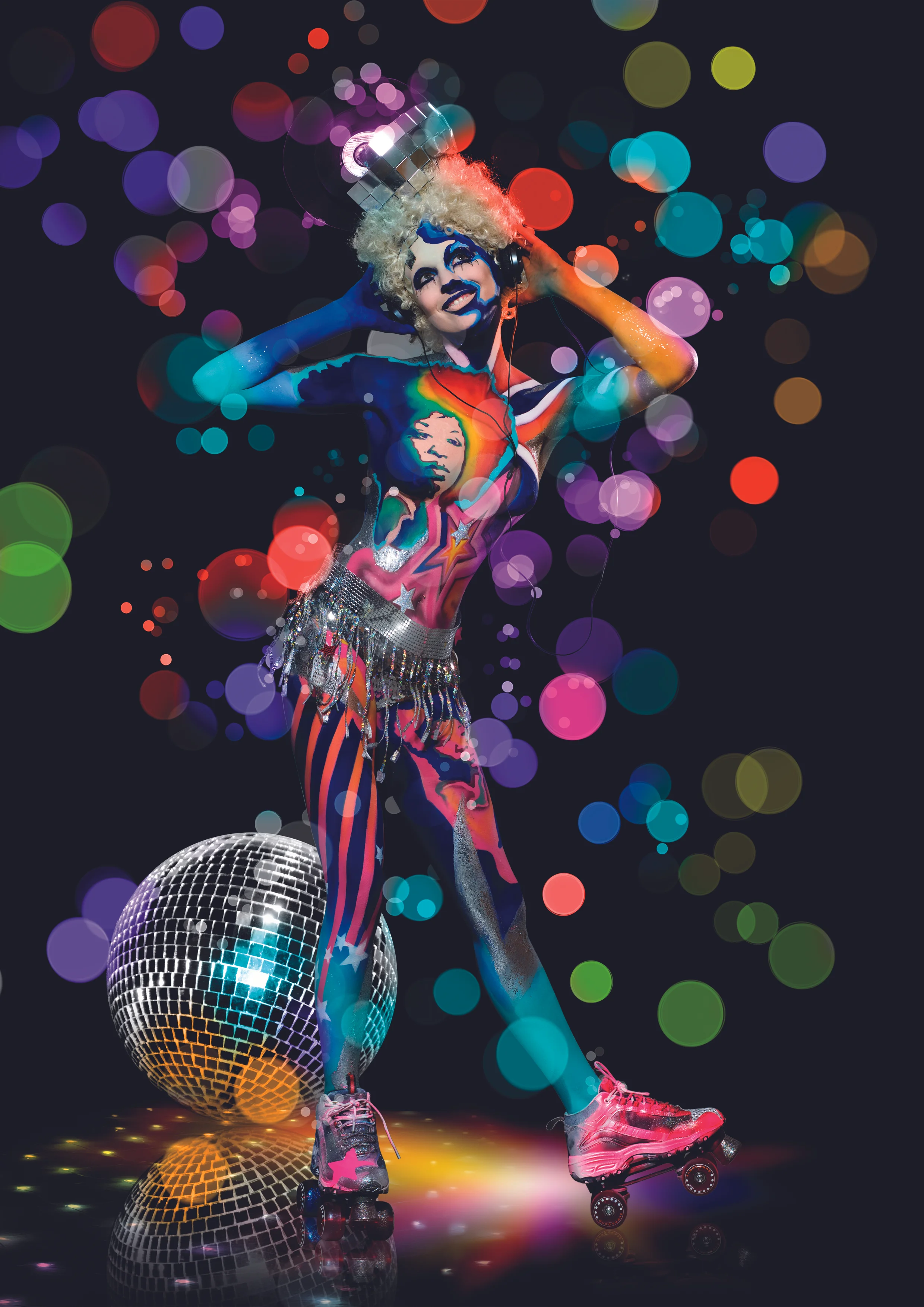 FLORIANE DAVID BODY PAINTING FOR MAKE UP FOR EVER