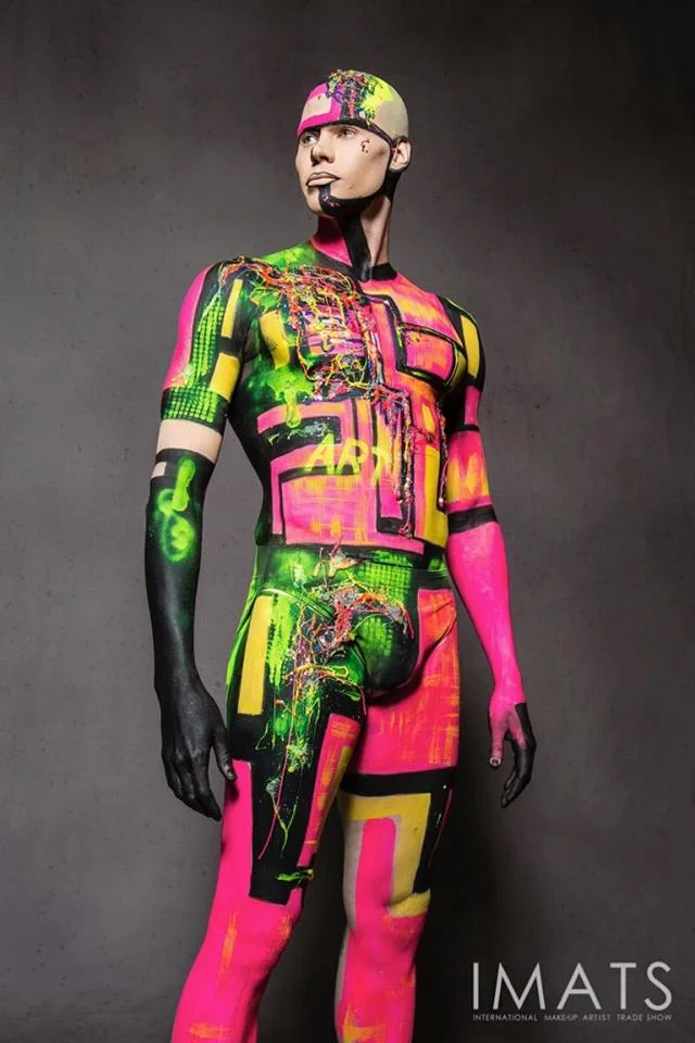 FLORIANE DAVID -BODY PAINTING FOR IMATS