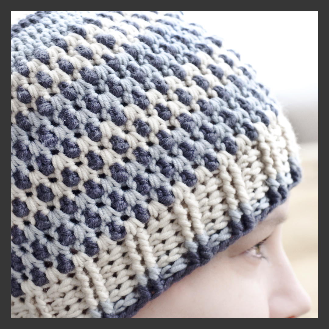 How to Crochet: A Stretchy Ribbed Brim 