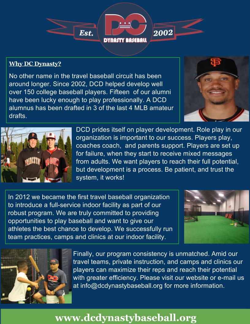 Services Dc Dynasty Baseball