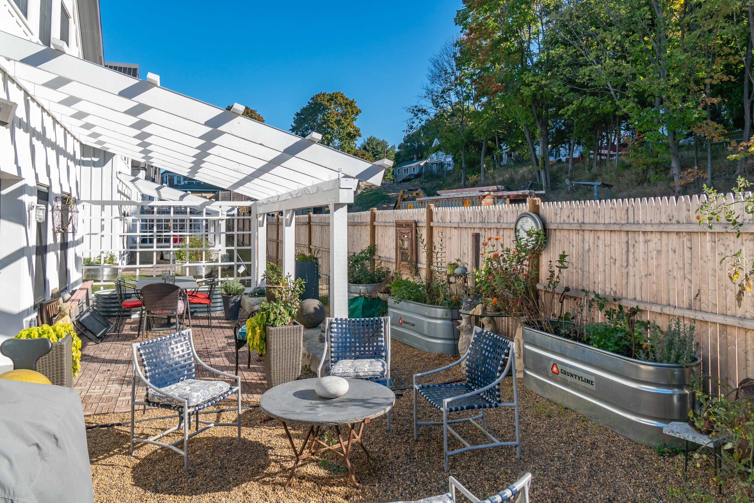 First floor patio (1 &amp; 3 bedroom units)