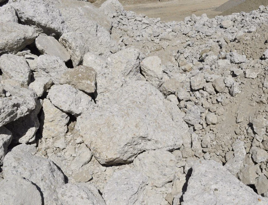 Breakdown of Recycled Material 