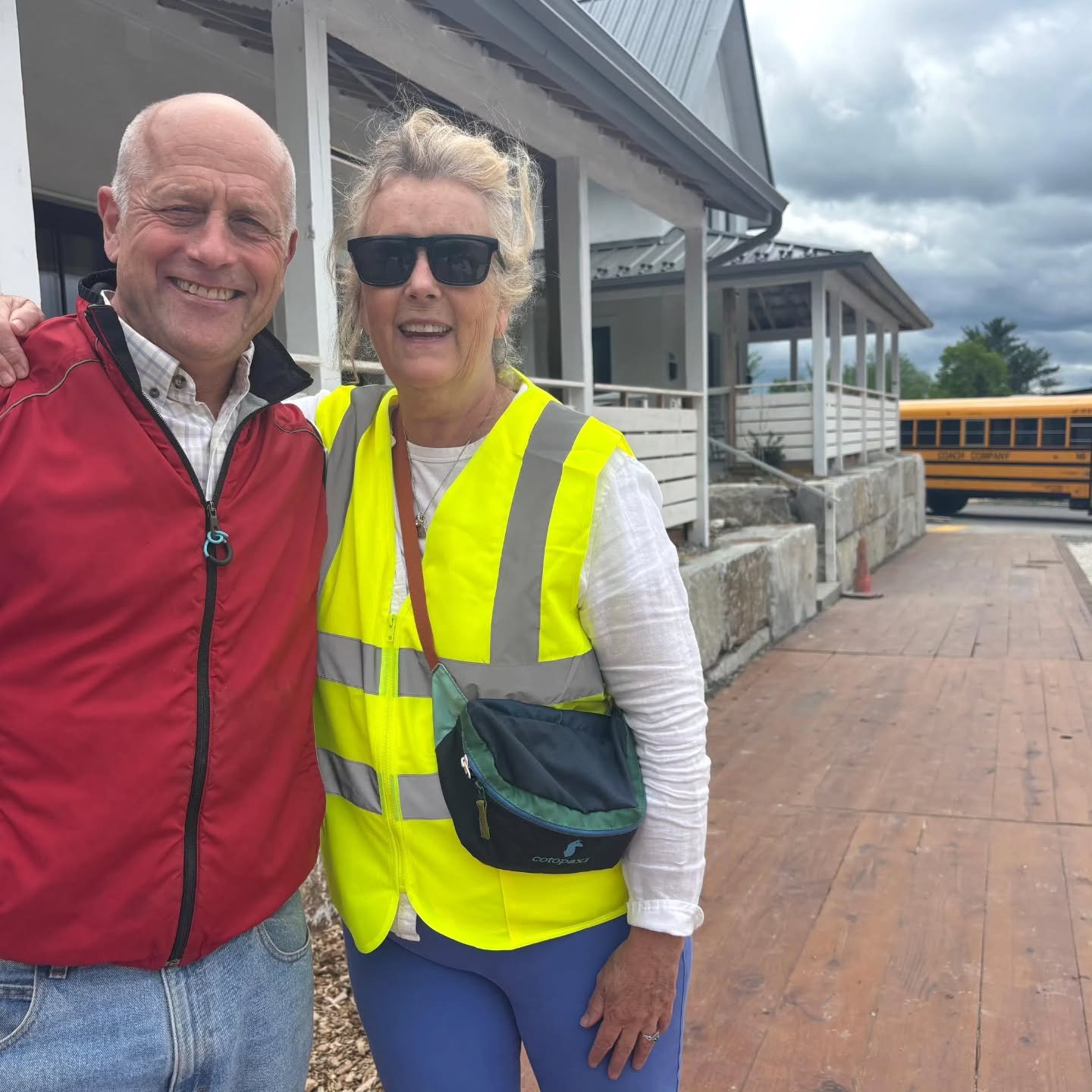 We had a great turnout for our stop on the City of Newburyport Sustainability Tour yesterday. Pictured: David Hall and Molly Ettenborough, Newburyport 's Recycling and Sustainability Manager. #hillsidecenterforsustainableliving #cityofnewburyport #ne