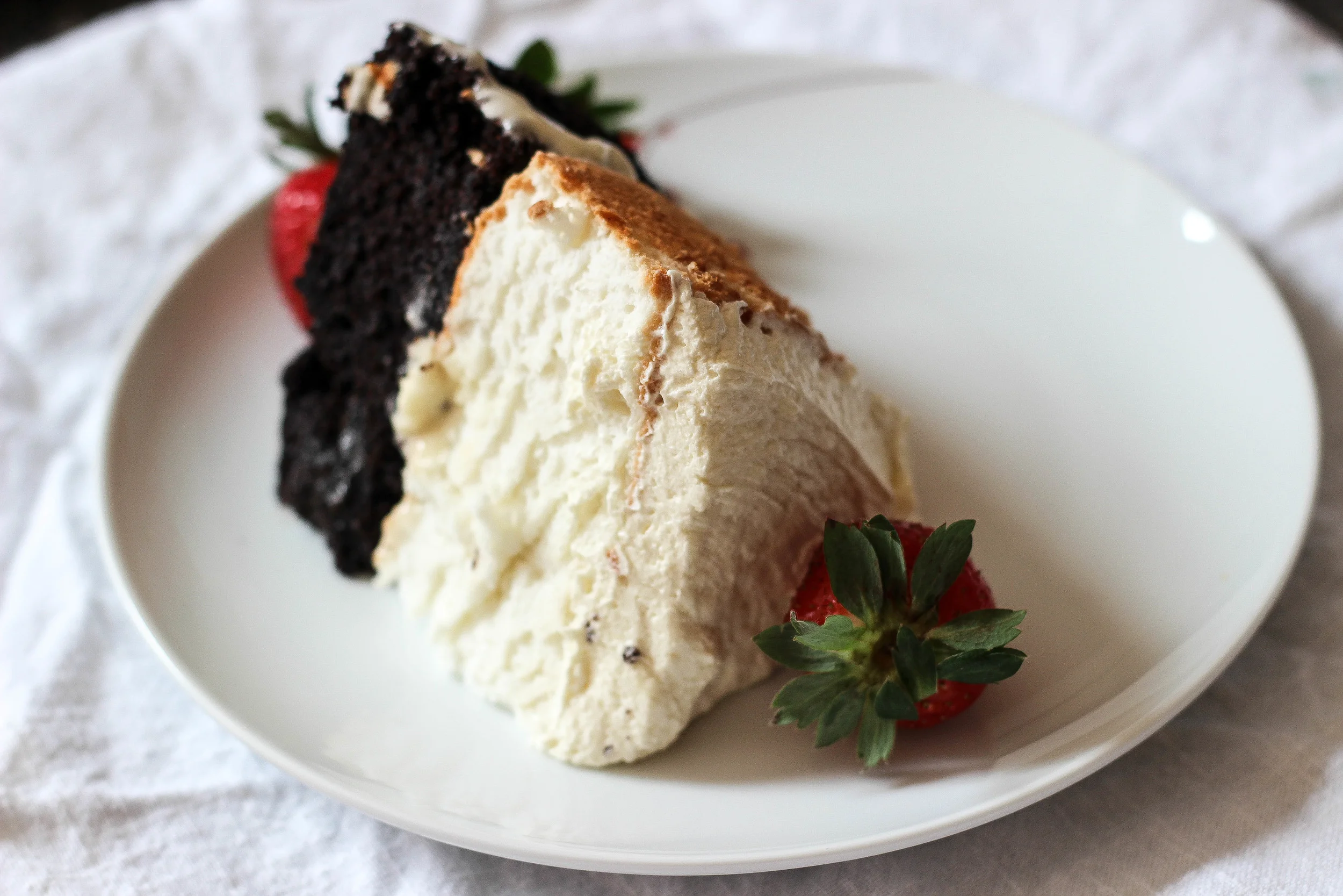 Devil's & Angel's Food Cake — Madeline Hall