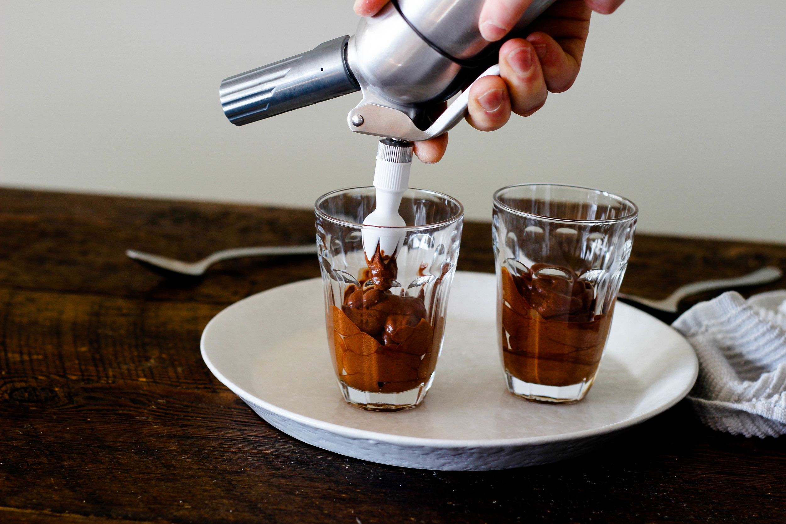 Chocolate Coffee Mousse made in a Whipper — Madeline Hall