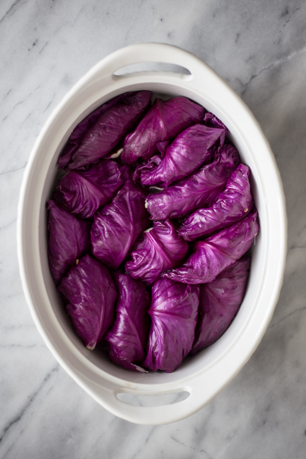 Asian Stuffed Red Cabbage — Hall