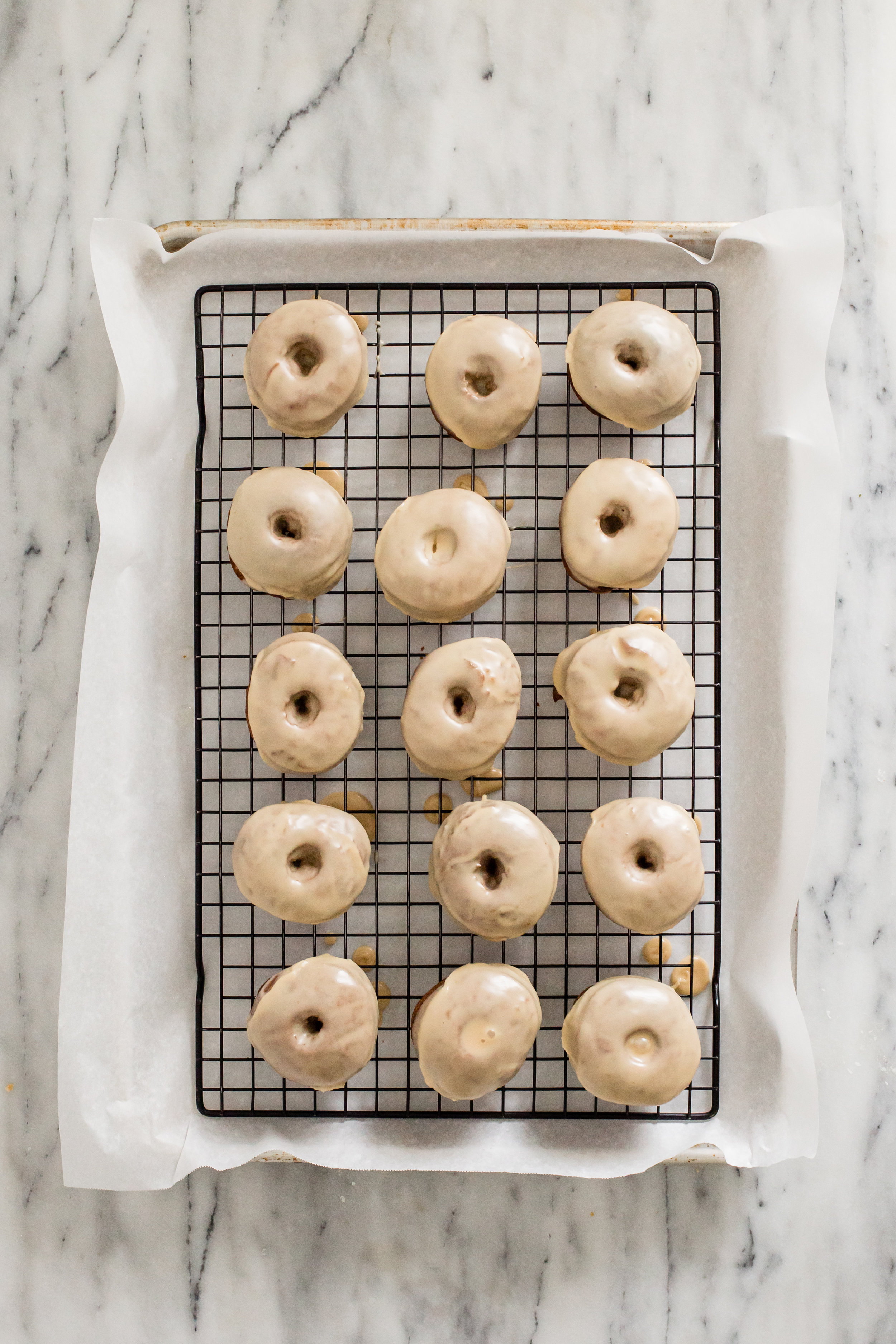 Yeast Doughnuts with Hibiscus Glaze - Butter Be Ready