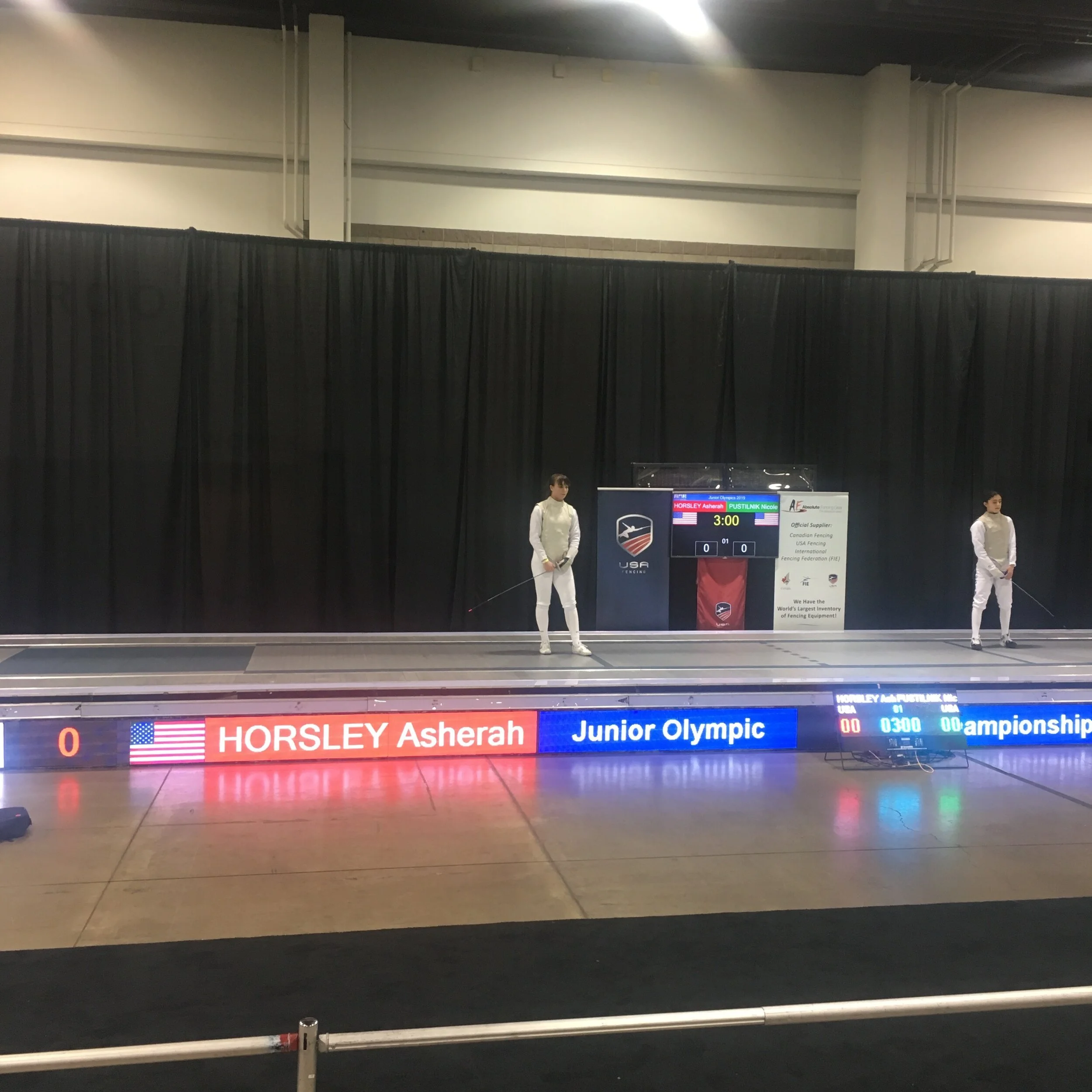 Ash junior olympics JOs foil.JPG