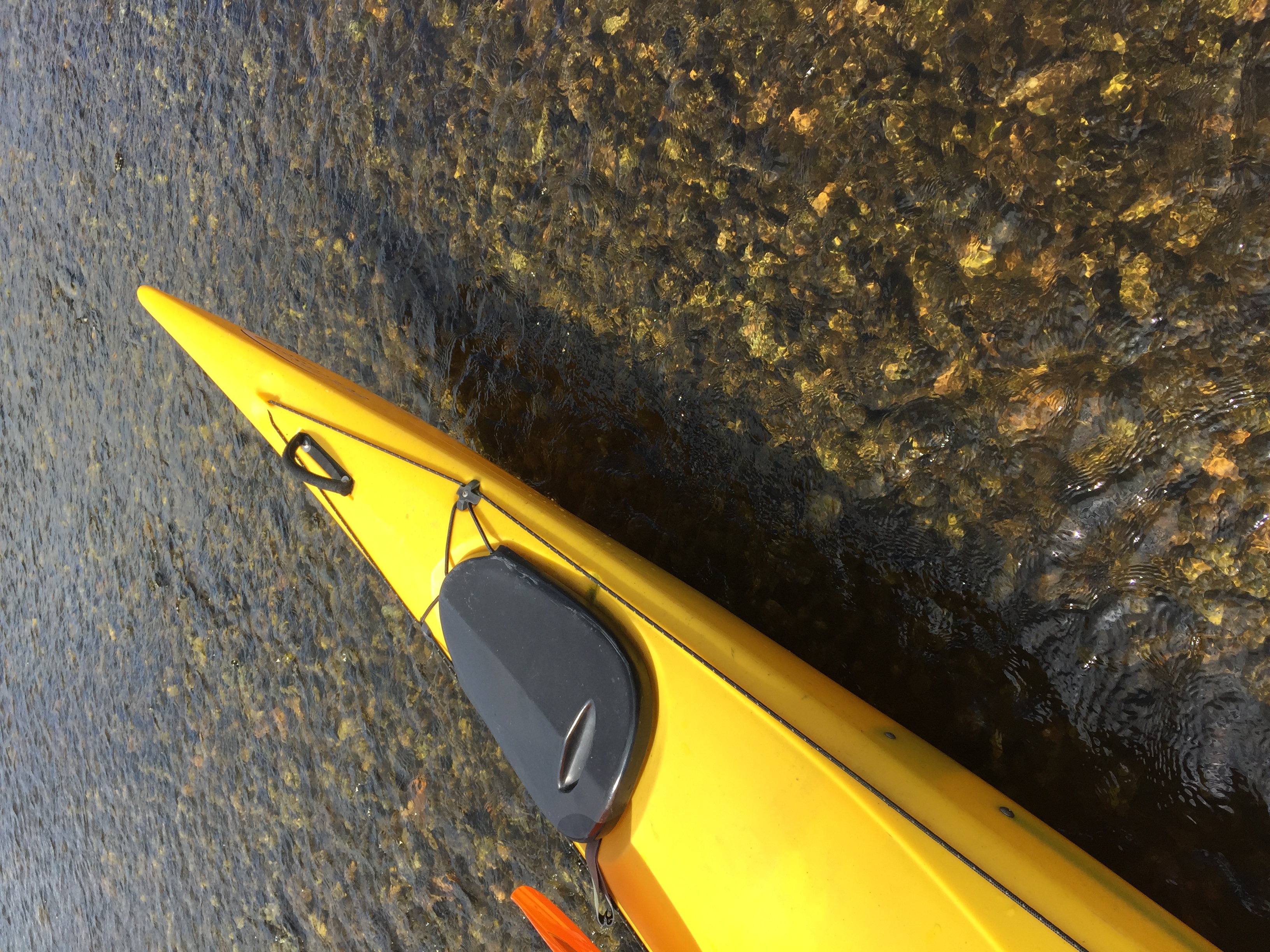 Grounded kayak 2