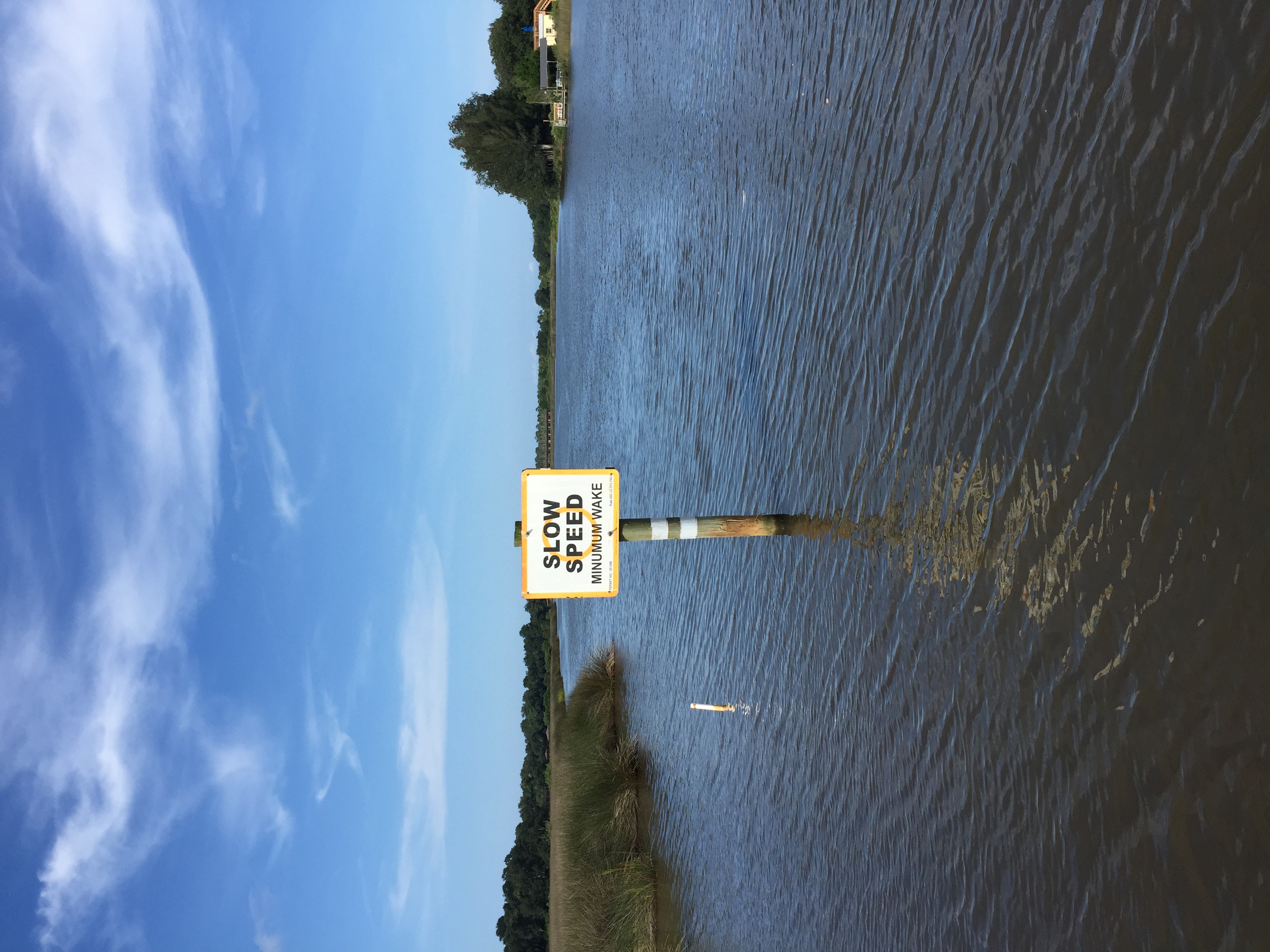 Eastward View of Navigational Advisory
