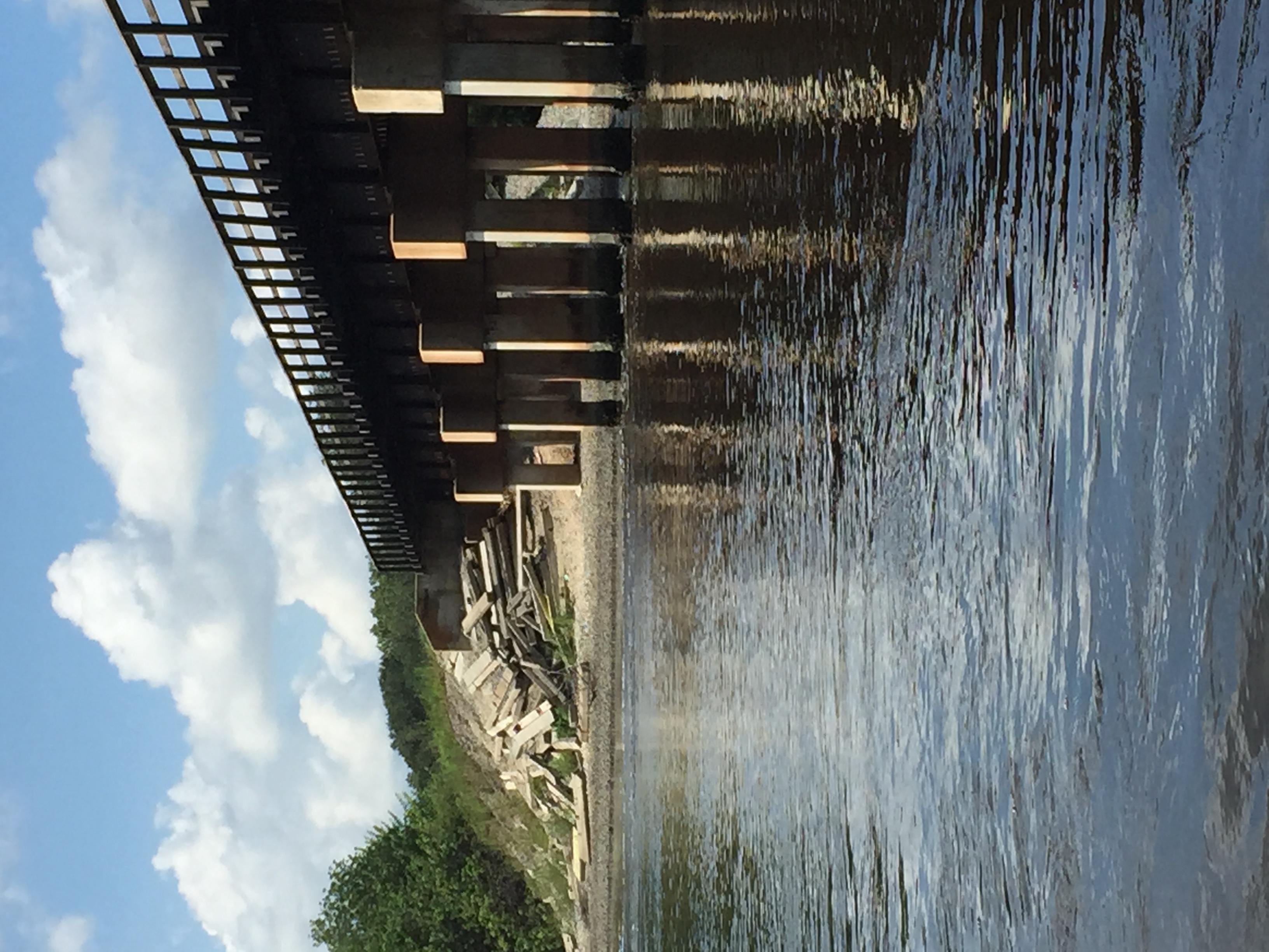 Southeastern View of FEC Trestle