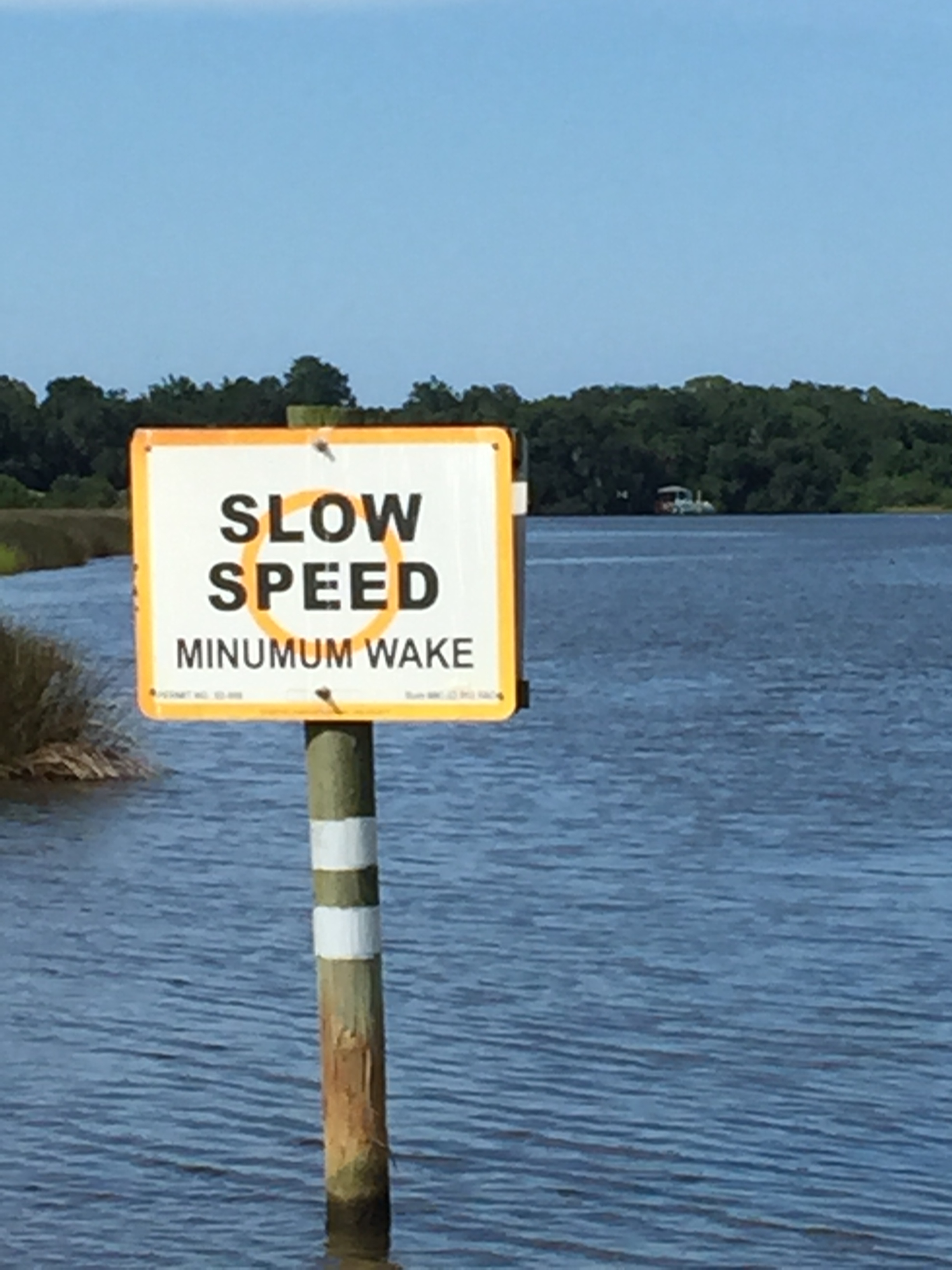 FWC Slow Speed Marker West of FECR Trestle