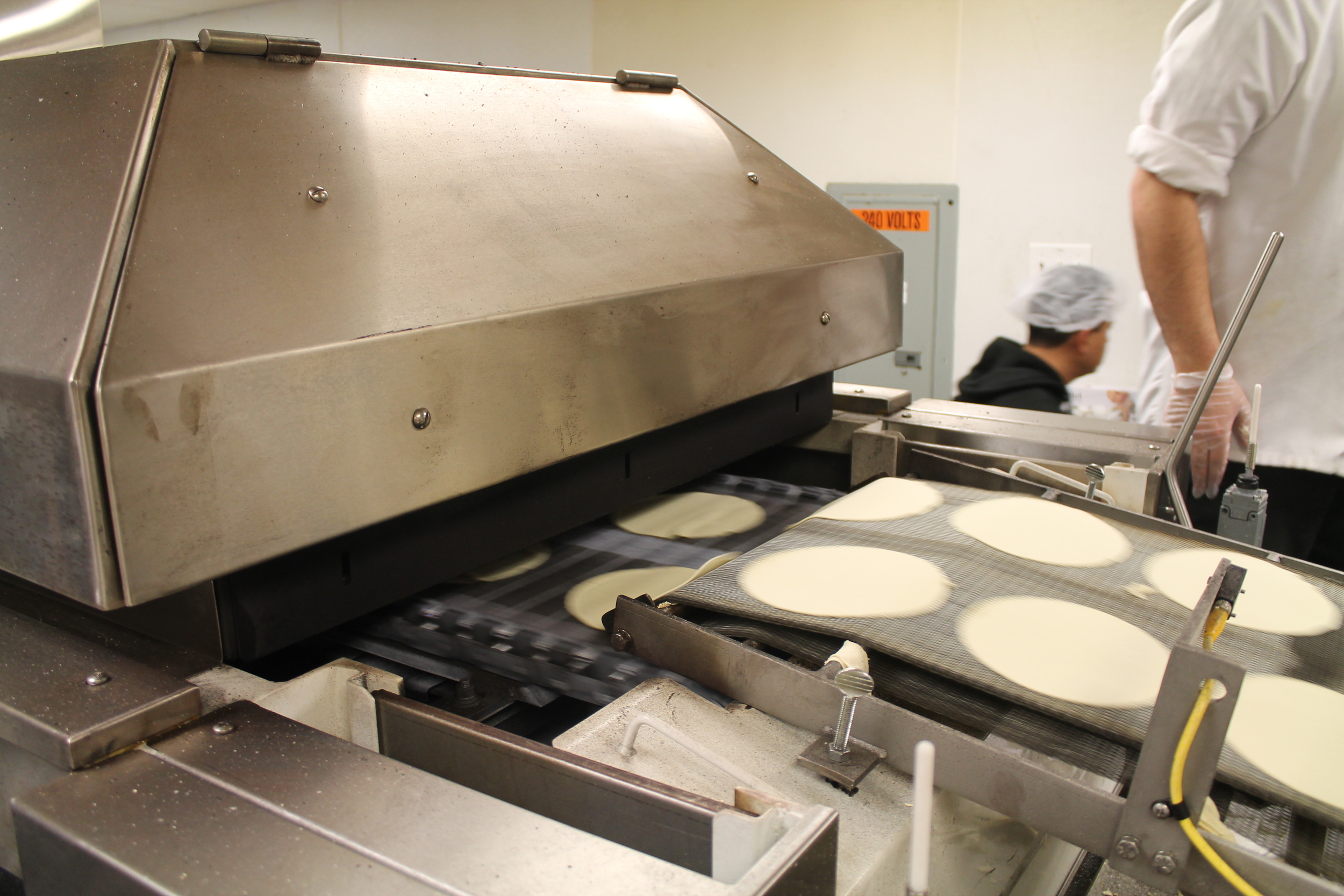 The tortilla press