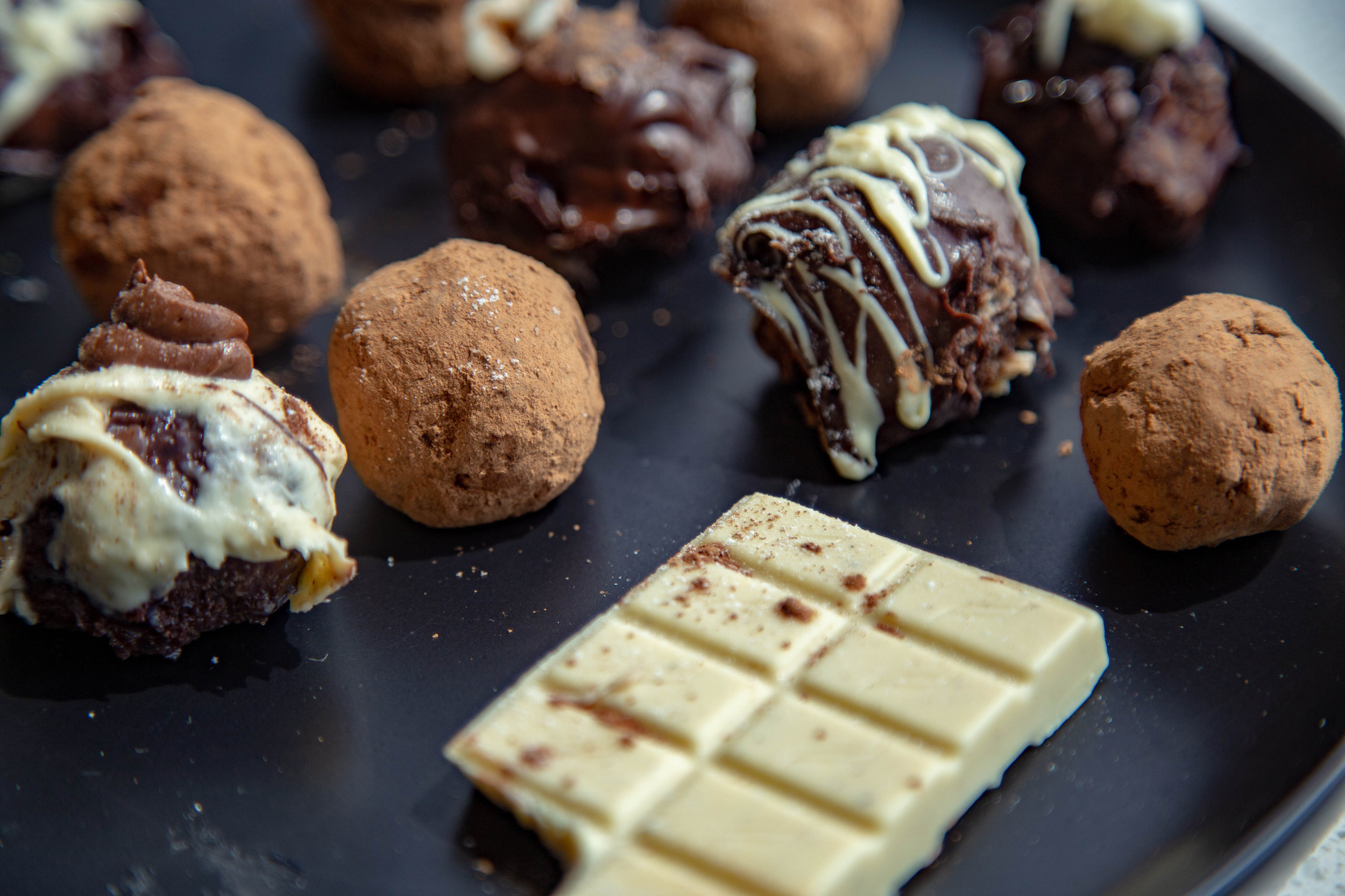 Greeley Tribune, December 12, 2019: Purple potato chocolate truffles may become a new holiday tradition