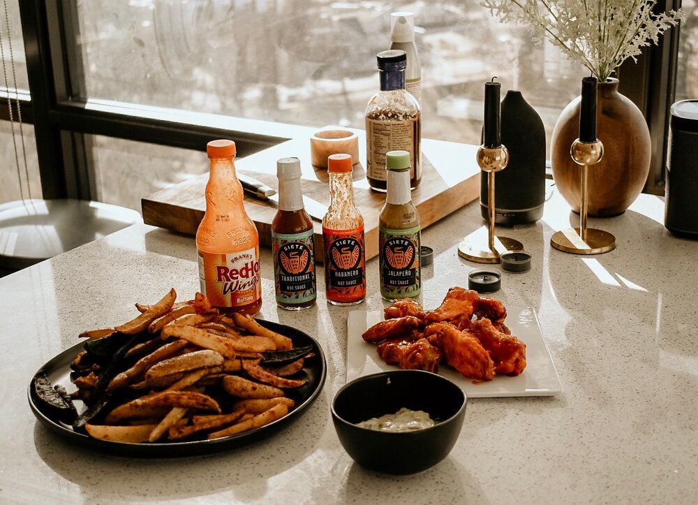 wings bbq fingerling fries_Strohauer Farms_Super Bowl Guide.JPG