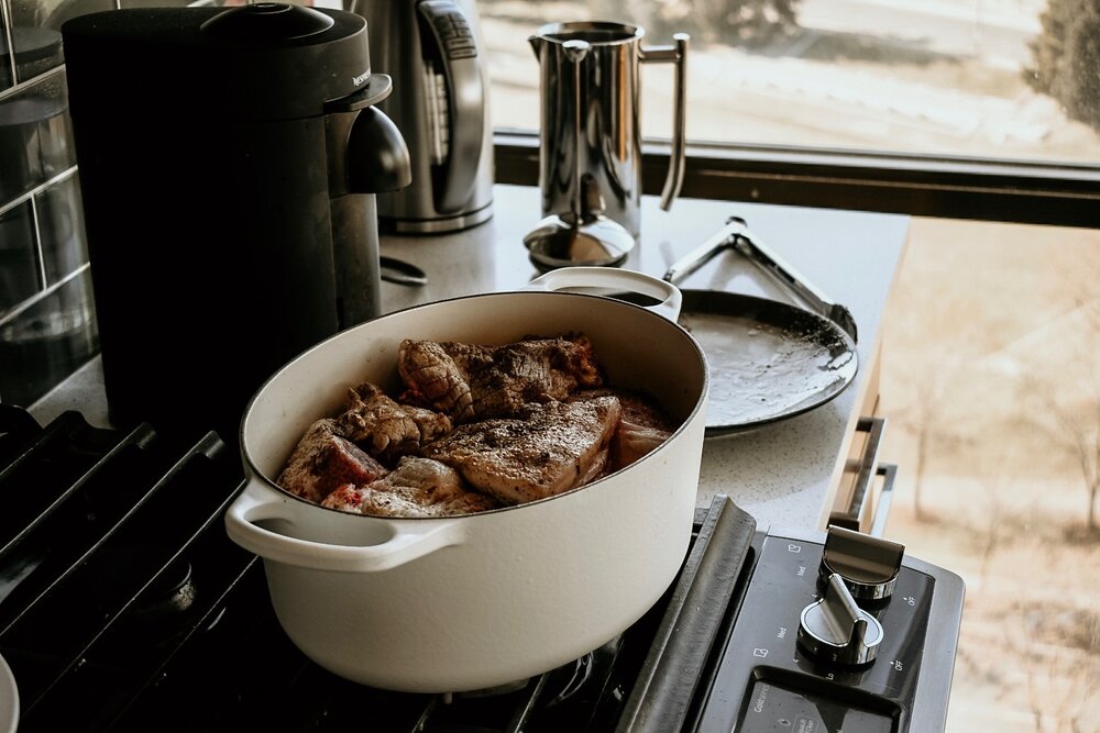 oven roasted pork shoulder in dutch oven_Fairy Gutmother Carley Smith_Strohauer Farms_Super Bowl Guide.JPG