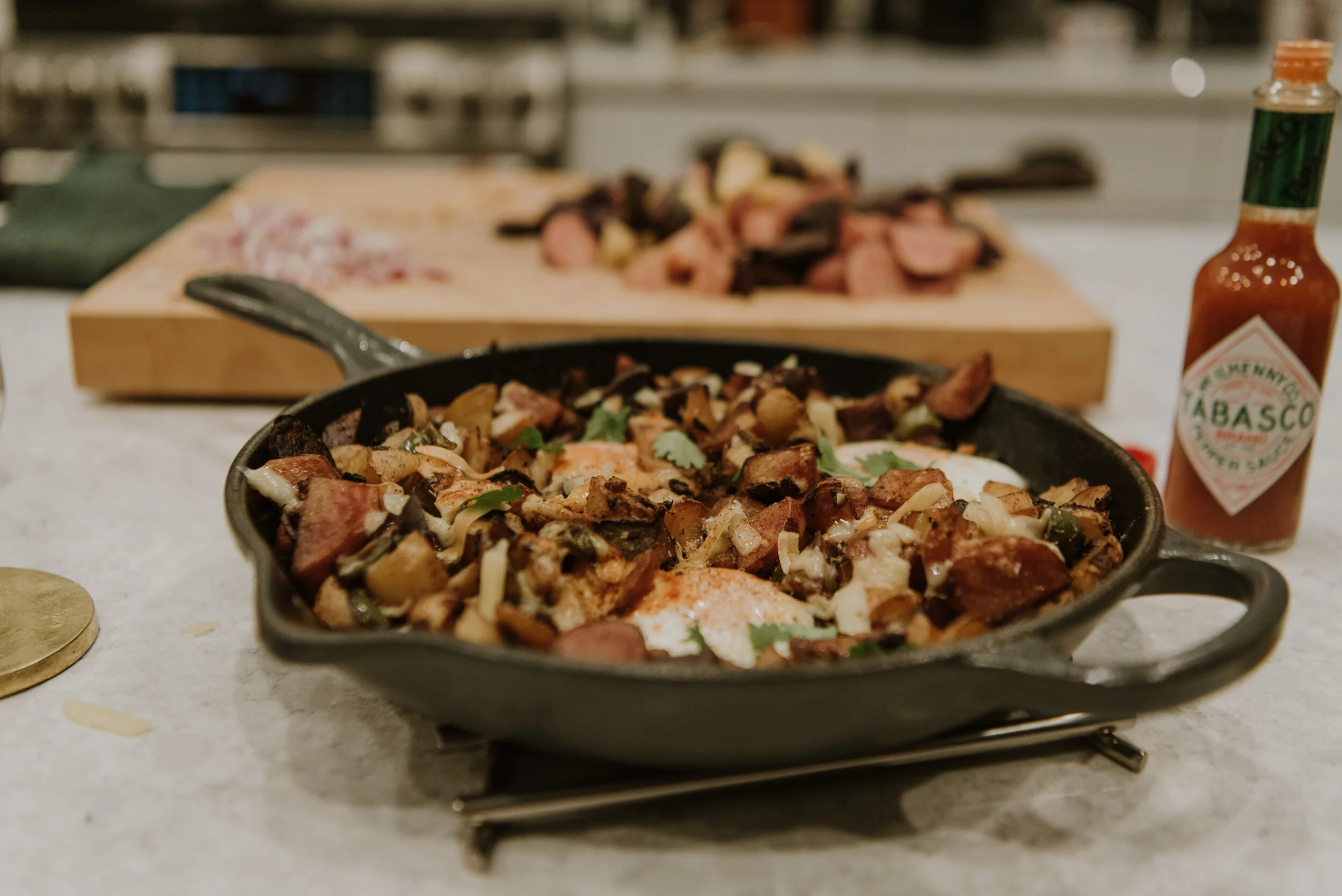 cowboy hash + the ultimate breakfast burritos