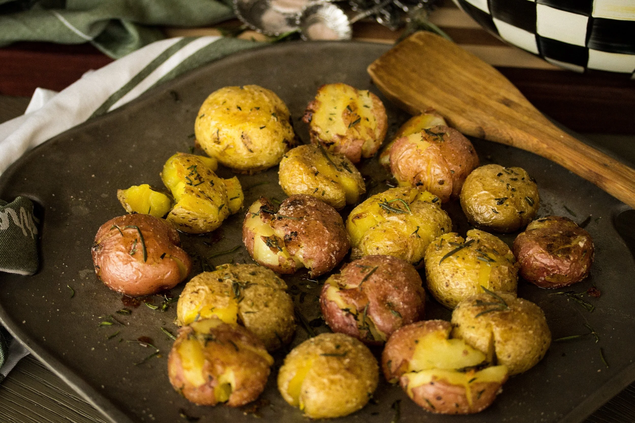 oven-roasted smashies