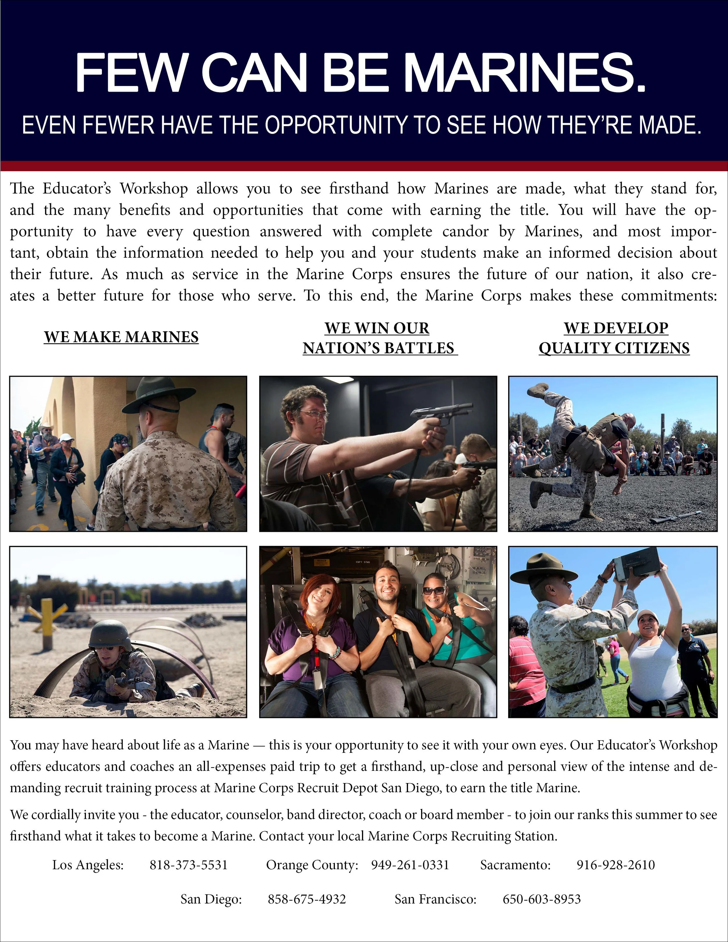 Educator's Workshop Flyer